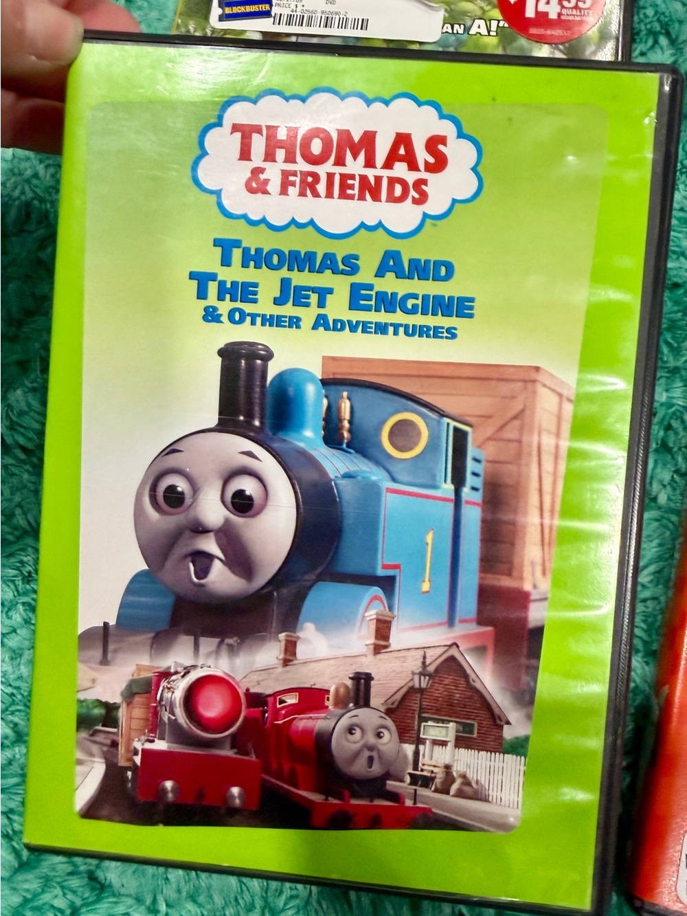 Thomas & Friends DVD - Bright Green, Blue & Red Cover